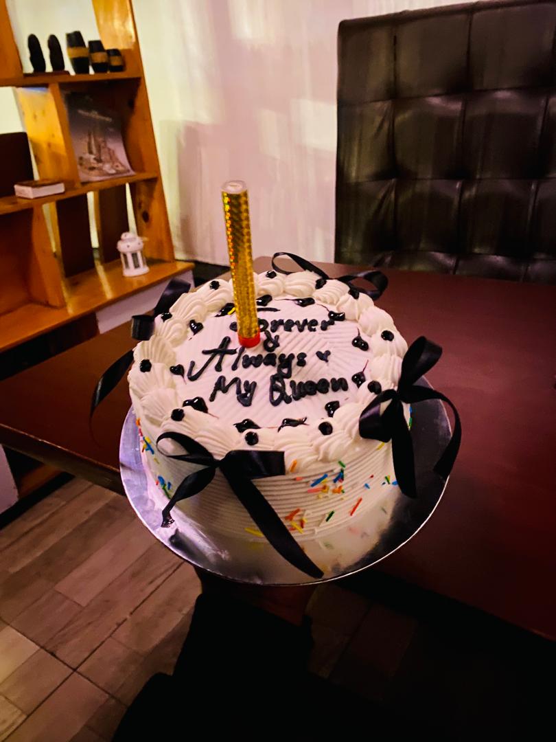 A cake crafted at Alliance Bakery