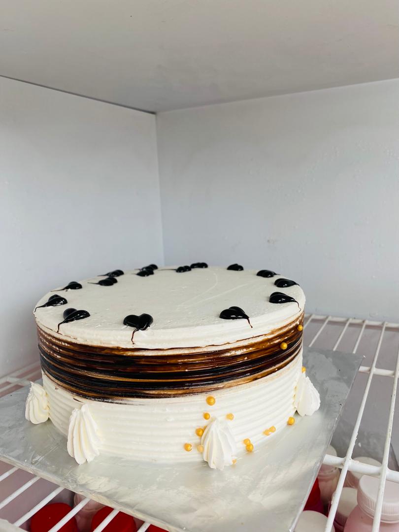 A cake crafted at Alliance Bakery