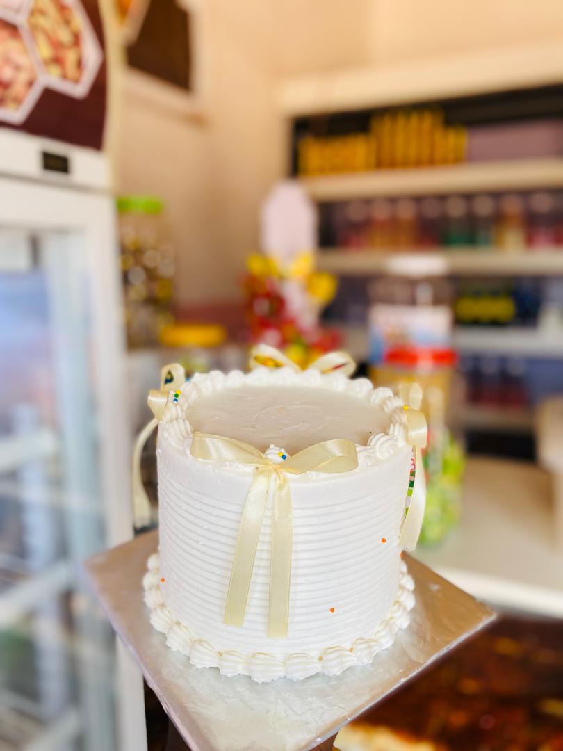 A cake crafted at Alliance Bakery