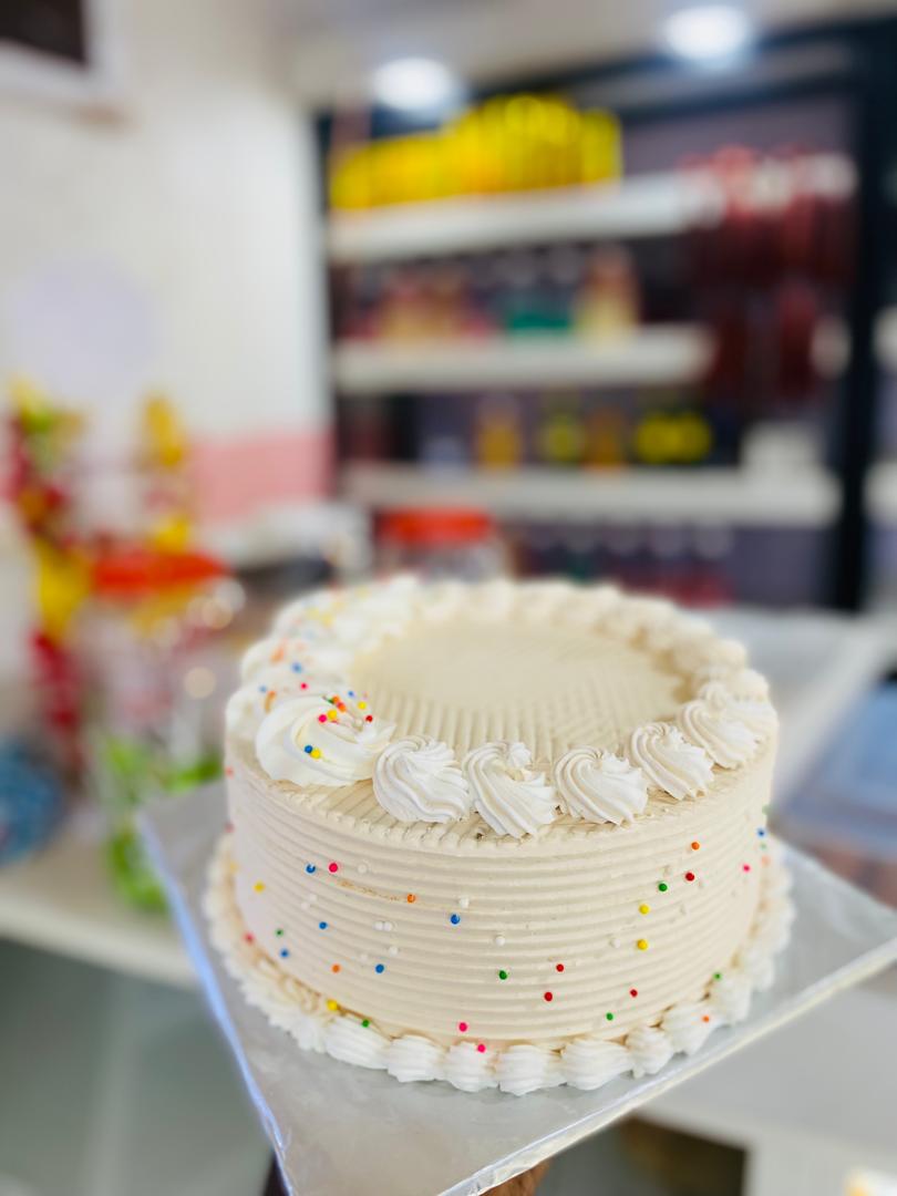 A cake crafted at Alliance Bakery
