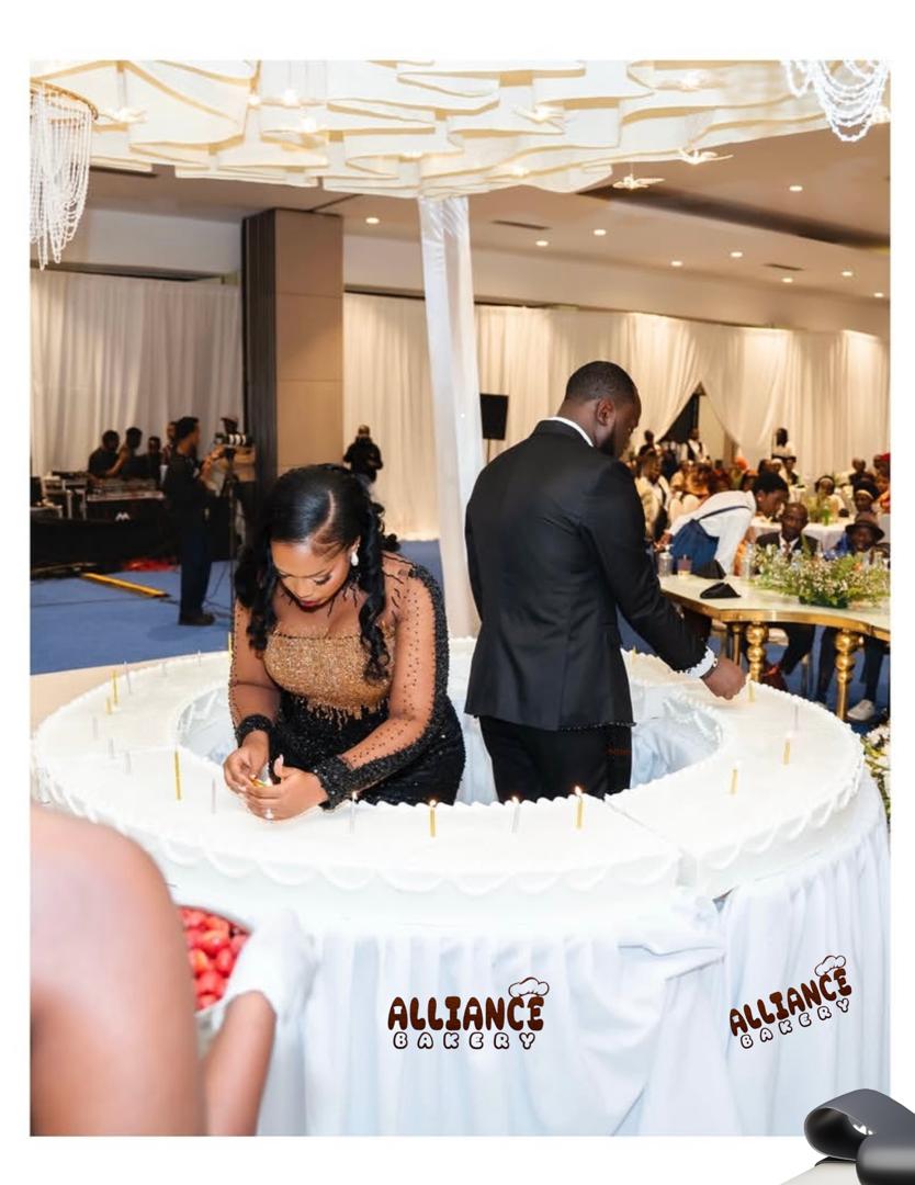 Wedding & Anniversary cake by Alliance Bakery