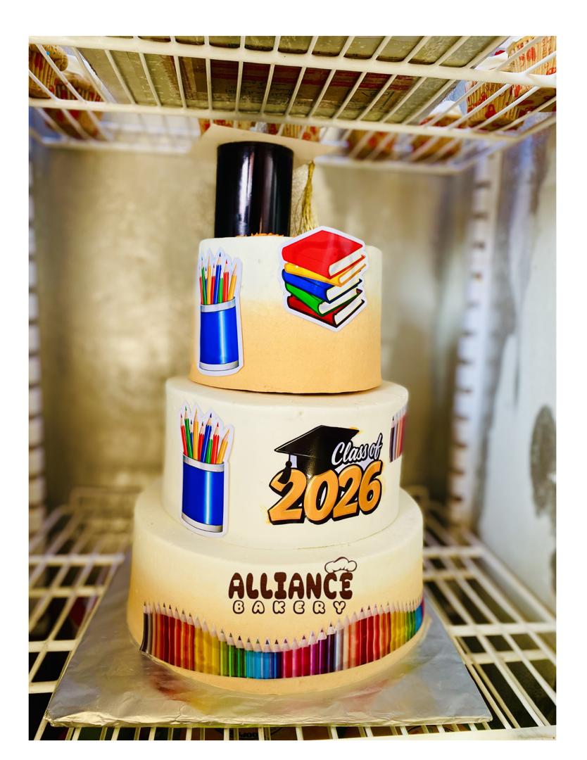 Graduation & Themed Cakes cake by Alliance Bakery
