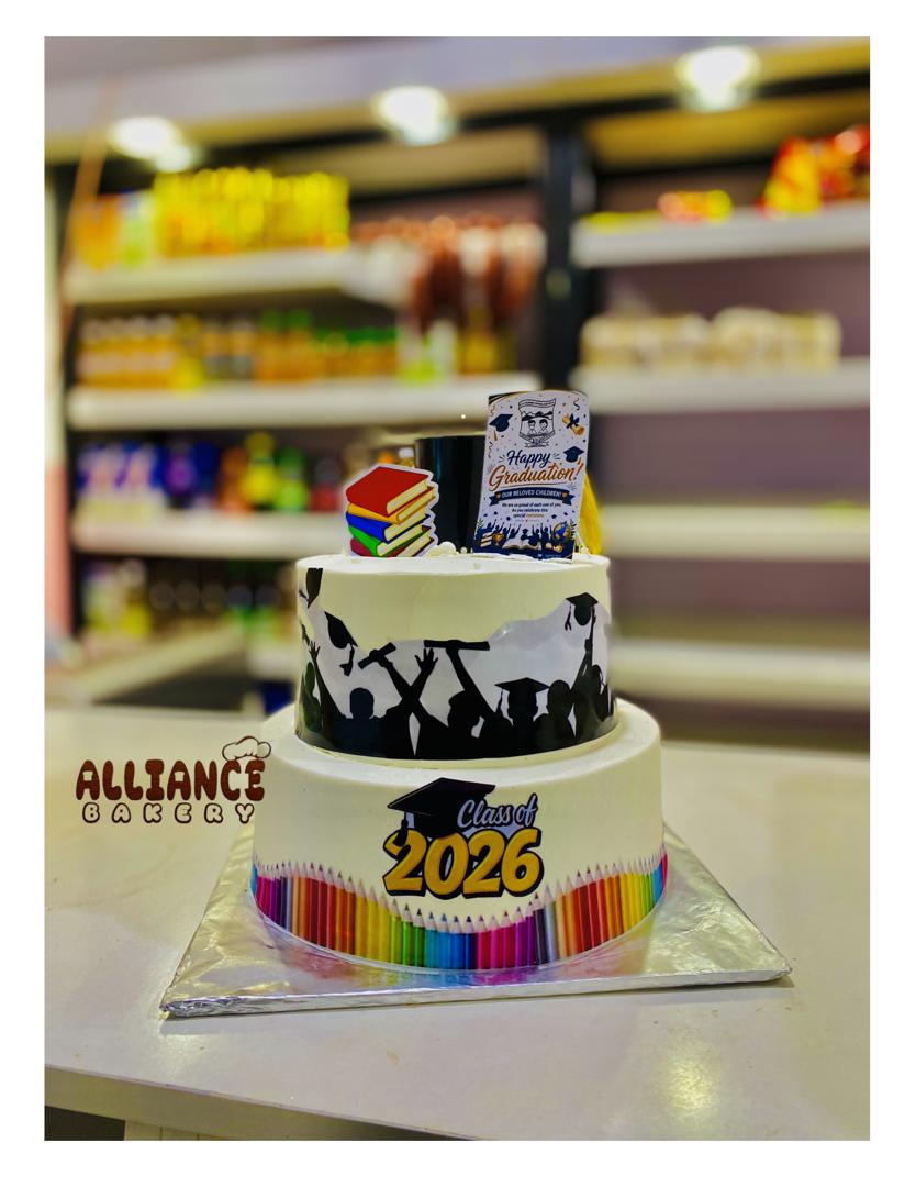 Graduation & Themed Cakes cake by Alliance Bakery