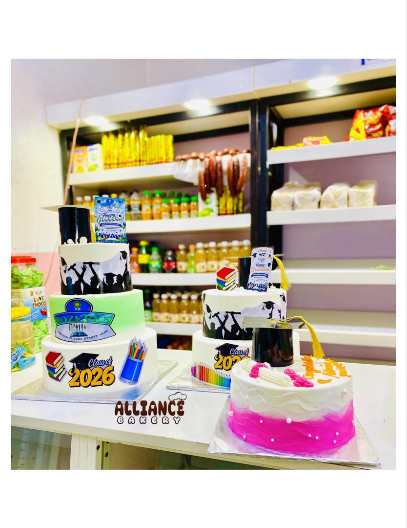 Graduation & Themed Cakes cake by Alliance Bakery